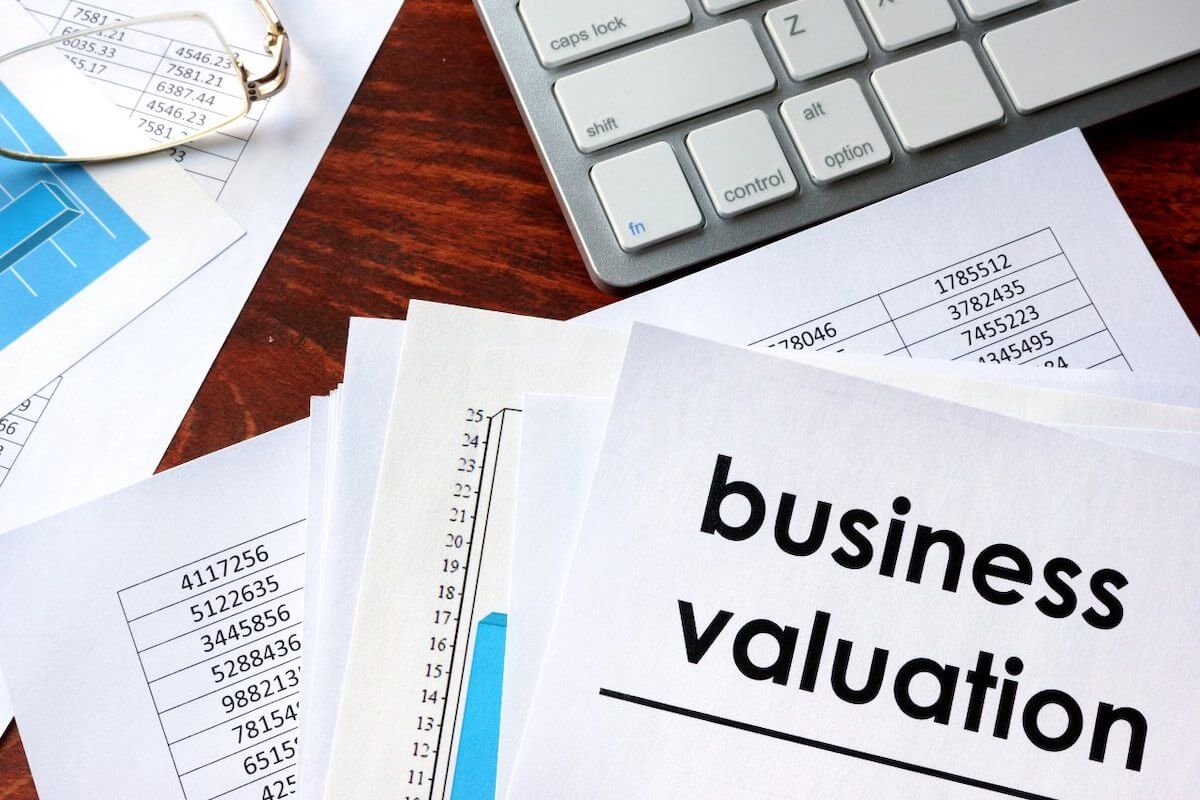 Market value of business: Business Valuation document